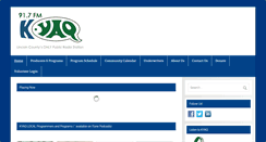 Desktop Screenshot of kyaq.org
